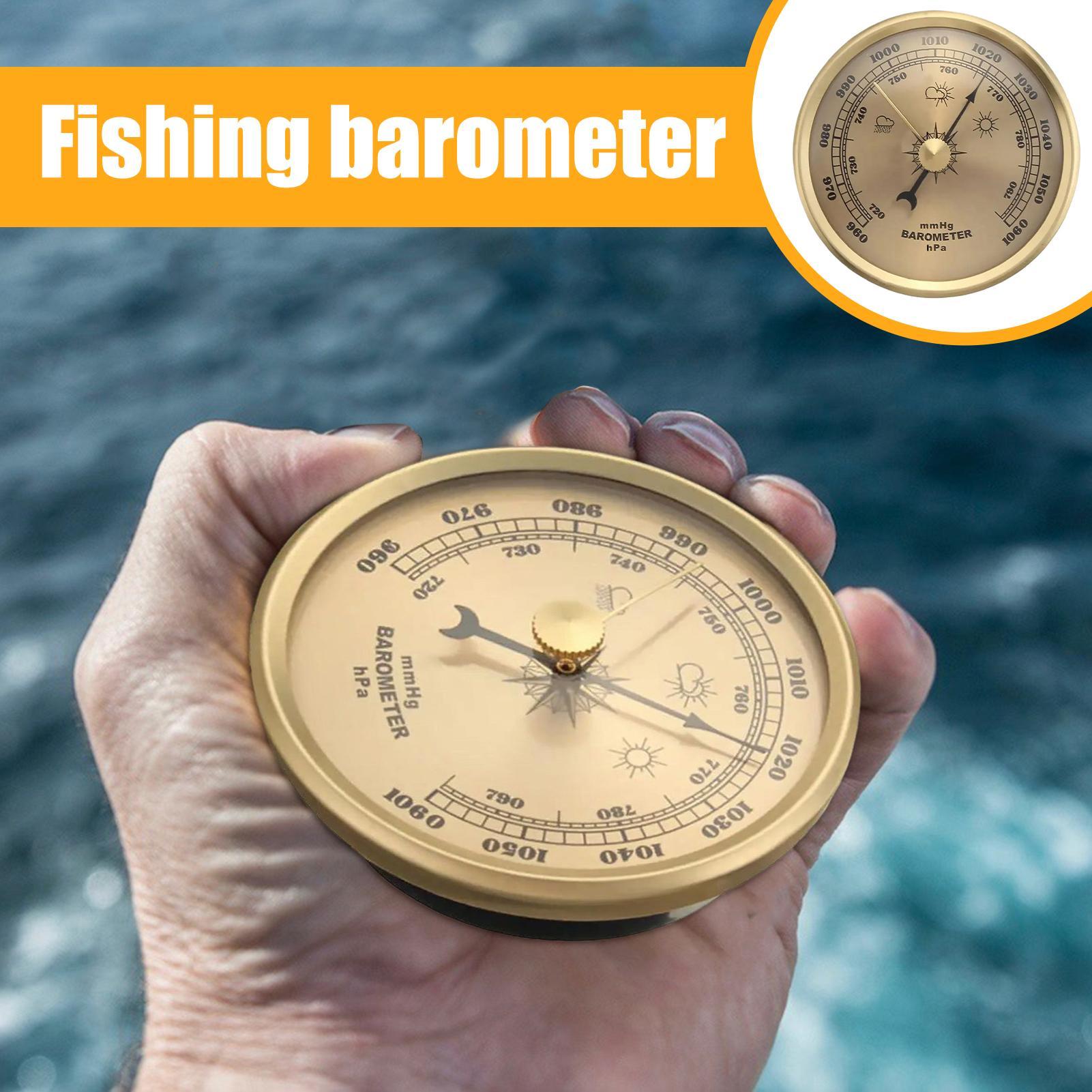 Hunting Outdoor Thermometer - Barometer, Luftdruckmesser, Wettervorhersagestation, tragbares Barometer für
