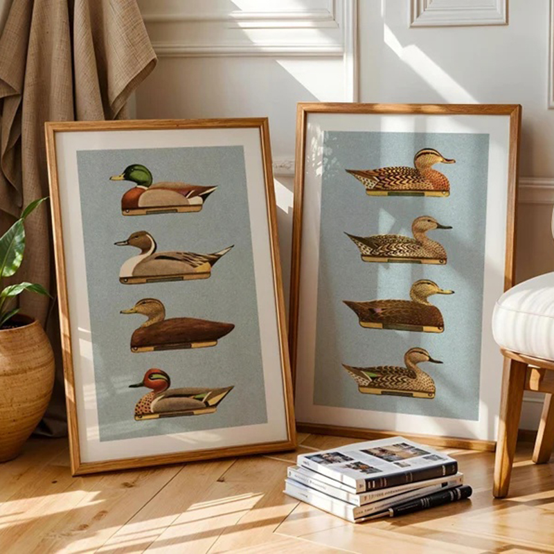 Retro Enten-Drucke Outdoor-Kun – Outdoor Hunting Paintings Bewertung und Preis
