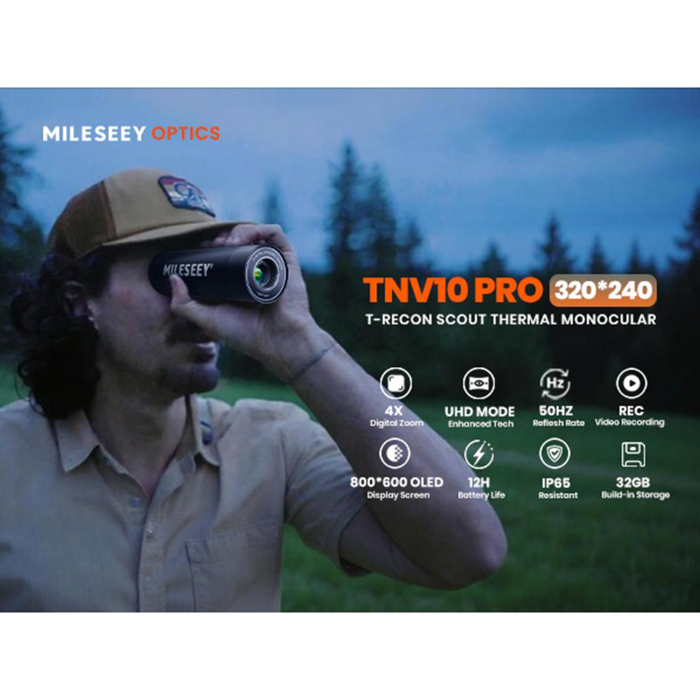 MILESEEY TNV10 PRO Wärmebildfe – Outdoor Hunting Images Bewertung und Preis